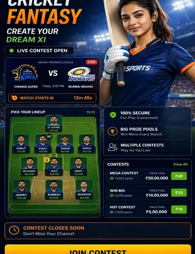 Hero11 (hero11) fantasy cricket & matchday visual 3